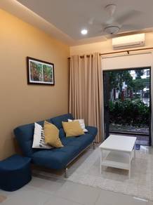 Suria Residence Bukit Jelutong ( 1 room 1 bath) garden pool view