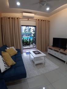 Suria Residence Bukit Jelutong ( 1 room 1 bath) garden pool view