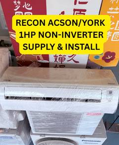 Recon Acson/York 1HP Non-Inverter Supply & Install