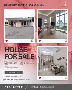 Freehold| New House | Nearby Sunpower| Alor Gajah