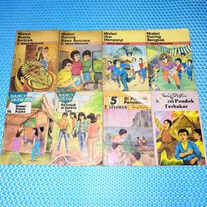 80s Alfred Hitchcock Nancy Drew Enid Blyton Lot 8