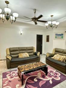 3 AIRCOND Endah Villa F/ FURNISHED Kit Cabinet TV Heater Well Kept LRT