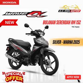 Honda Wave Alpha 110 Fi Bulanan 155 "Full Loan MR3