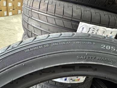 Tayar Marshal mu12 by kumho 205/45/17 korea made