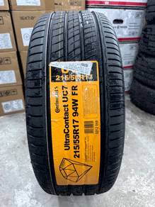 New Continental uc7 size 215/55/17 2025 year new