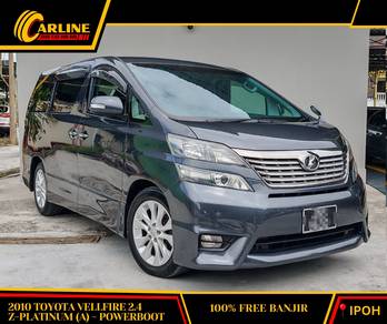 Toyota VELLFIRE 2.4 Z PLATINUM (A)- POWERBOOT