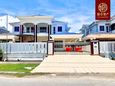 Double Storey Semi Detached Home in Luak Area