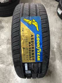 Tayar baru Good year maxguard 185/55/15 myvi axia