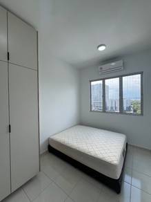Puchong Opal Residence, bed& mattress, Invisible grilled 3bed+3bath