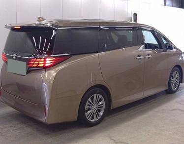 Toyota ALPHARD 2.5 Z GOLD HUD BSM GRADE 5A