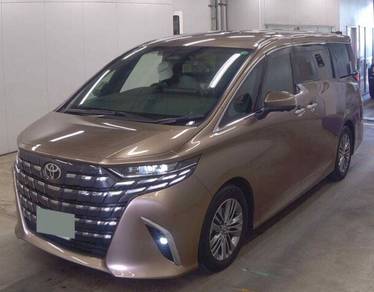 Toyota ALPHARD 2.5 Z GOLD HUD BSM GRADE 5A