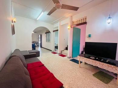 Bare Unit Kenyalang Double Storey Terrace House For Rent