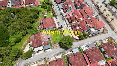 CORNER LOT Vacant Bungalow Land GATED GUARDED Perdana Heights Lot 88