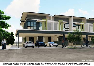 New Double Storey House For Sale at moyan  5 Units Double Storey Terra