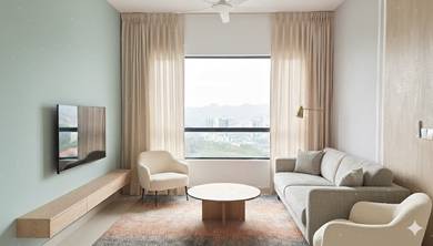 [Fully Furnished] Quinn Residence near LRT SriRampai Hamilton Wangsa 9