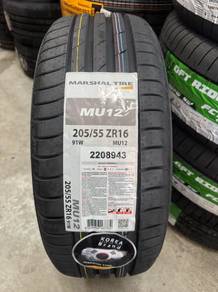 New tyre Marshal mu12 korea 205/55/16 2025