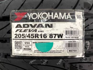 Tyre Yokohama advan fleva v701 205/45/16 2025