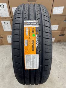 New tyre brand trazano 225/50/18 2025 offer
