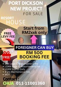 Port Dickson New Project/ Water Park/ High Roi/ Freehold/ Foreigner