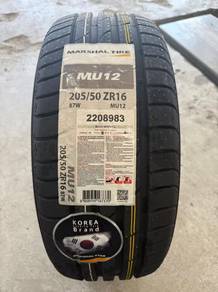 Tayar Marshal Mu12 korea 205/50/16 2025 year