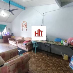SINGLE STOREY TERRACE HOUSE FREEHOLD EXTENDED FOR SALE At STUTONG BARU