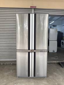 4 Door Sharp Fridge Refrigerator 605Lt