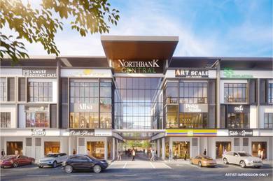 Northbank new shoplot/ strata title/ 3 storey/ near medical centre