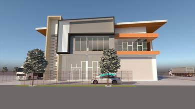 OC Obtain Soon KKIP WAREHOUSE 🔥 RBF6 | 2 Storey | Land 14k sqft