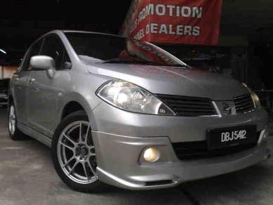 Nissan Latio Oem body kit w Spoiler paint bodykit