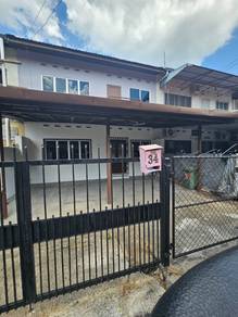 Large DS Int Terrace House at Lorong Central Timur - Padungan