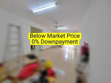 100% LOAN Sri Ehsan Apartment Kepong Taman Ehsan Ria Apartment Desa