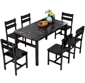 Meja makan set baru
