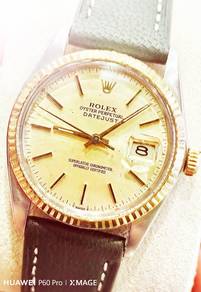 Pre Own Rolex Datejust 16013 Leather Strap