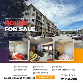 Ground Floor Flat Mutiara Jaya, Simpang Ampat Pulau Pinang