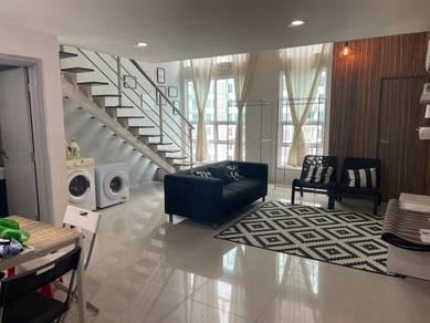 Duplex [FULLY FURNISHED / NICE INTERIOR] Arte Seksyen 13 Shah Alam