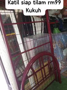 katil single.siap.tilam