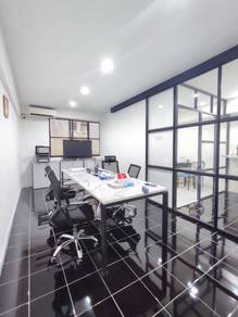Yulek office - fully furnished - lift - a/c - cheras business centre