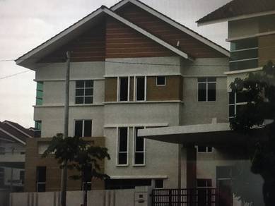 2.5 Storey Semi-D Corner house at Taman Mega Perai for SALE (Guard & G