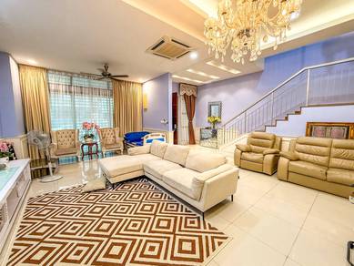 Extended Kitchen Double Storey Superlink Aster Grove Denai Alam