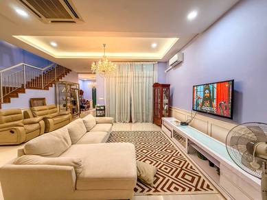 Extended Kitchen Double Storey Superlink Aster Grove Denai Alam