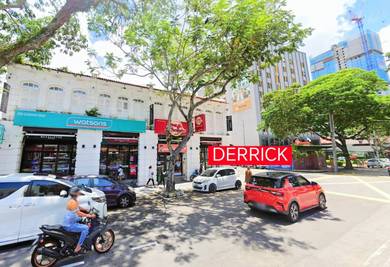 Ground Floor Shoplot Macalister For Rent Good Condition