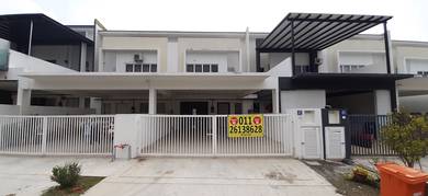 Facing No House 2 Storey Superlink Mellonia Suraiman 2 sendayan