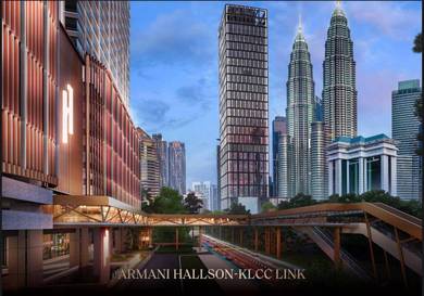 Link bridge to KLCC, Hotel resort, ROI 15%+, Freehold