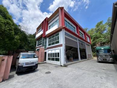 Inanam Warehouse l 3 Storey Semi-D Type l Golden Hill Commercial