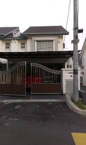 End Lot Double Storey Terrace Taman Mutiara Indah, Puchong Fully Renov