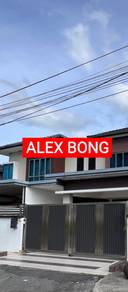DOUBLE STOREY SEMI D HOUSE FOR SALE At JALAN ARANG KUCHING SARAWAK