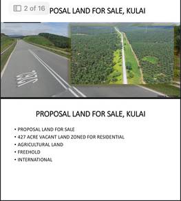427 ekar kulai inas freehold international main road near tol kulai