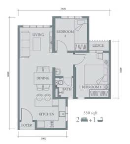 Freehold RSKU Invest !  2 R 2 CP - Walk to School Near KDCC DASH GCE