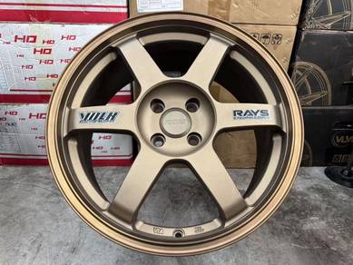 New rim 17x8jj volk rays te37 yaris ativa vios