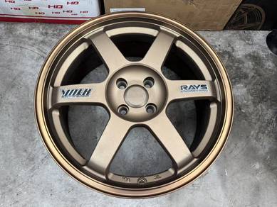 New rim 17x8jj volk rays te37 yaris ativa vios